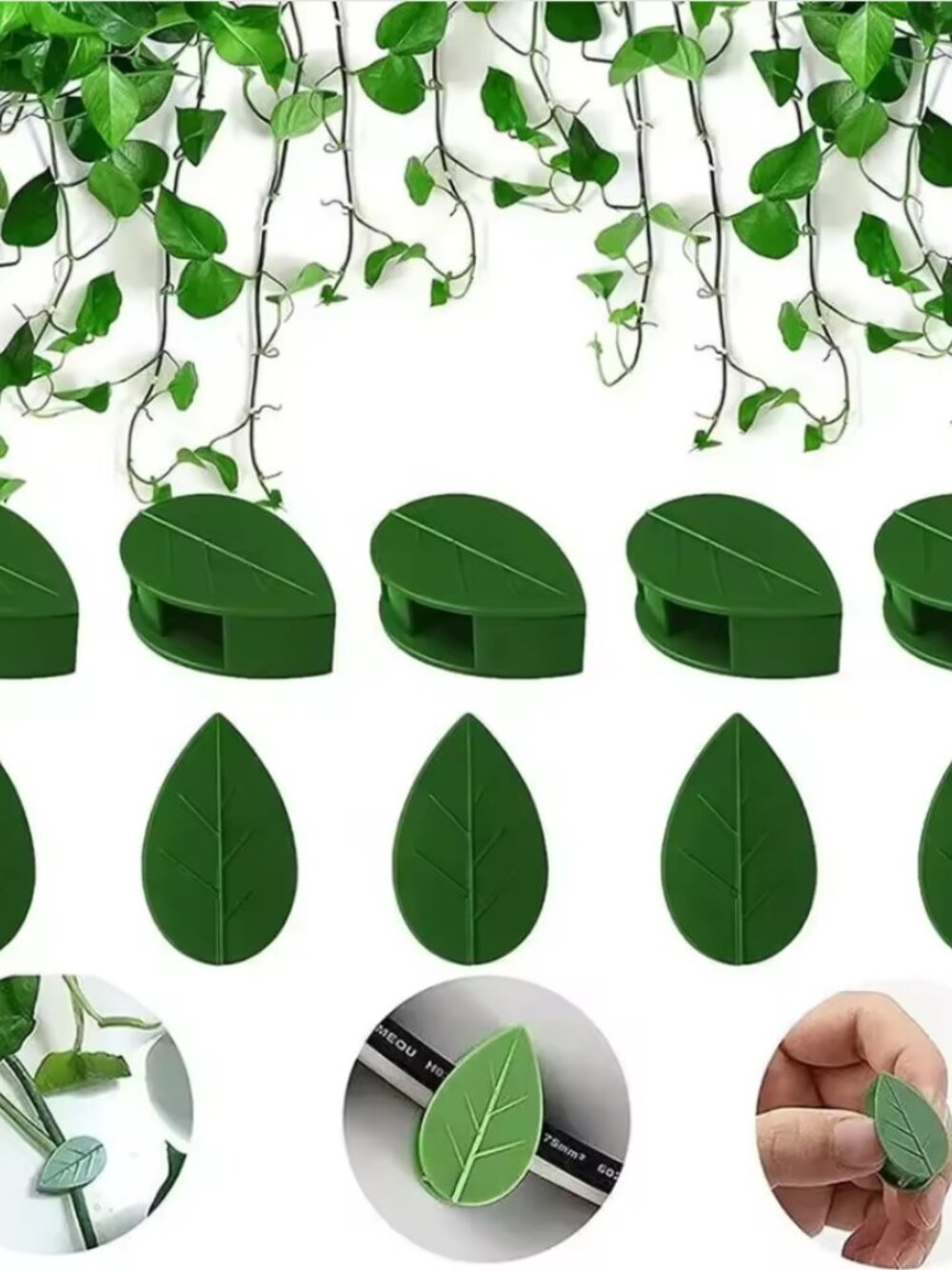 Climbing Plant Wall Organizers Hooks Snap Ons